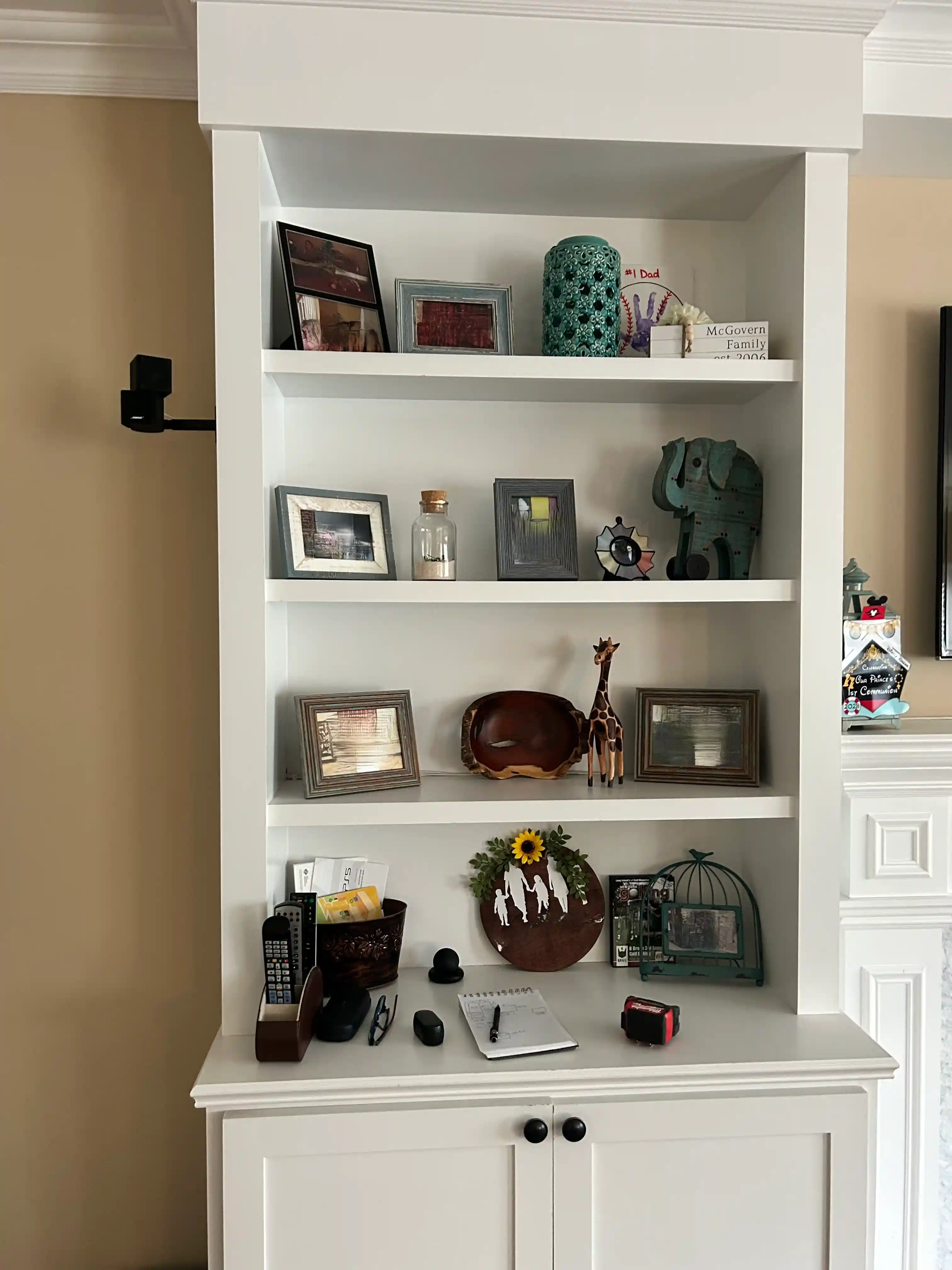Custom cabinetry by Trim Master Interiors