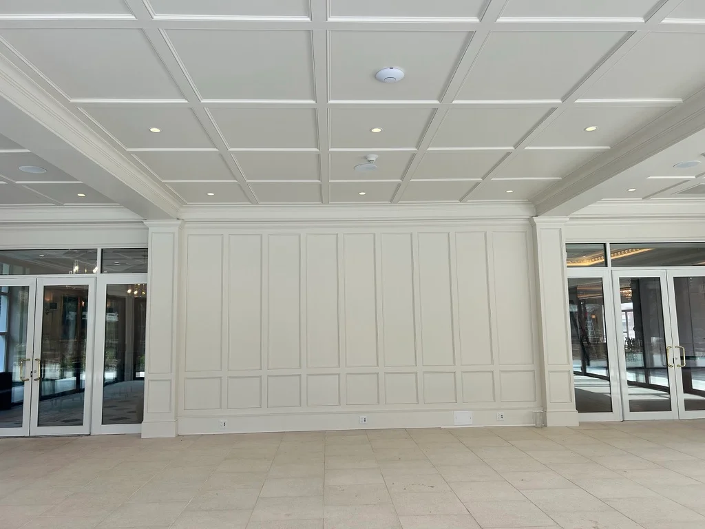 Commercial millwork and trim work by Trim Master Interiors