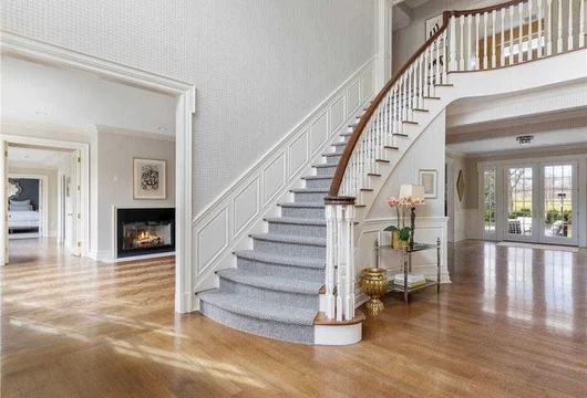 Crown molding installation by Trim Master Interiors