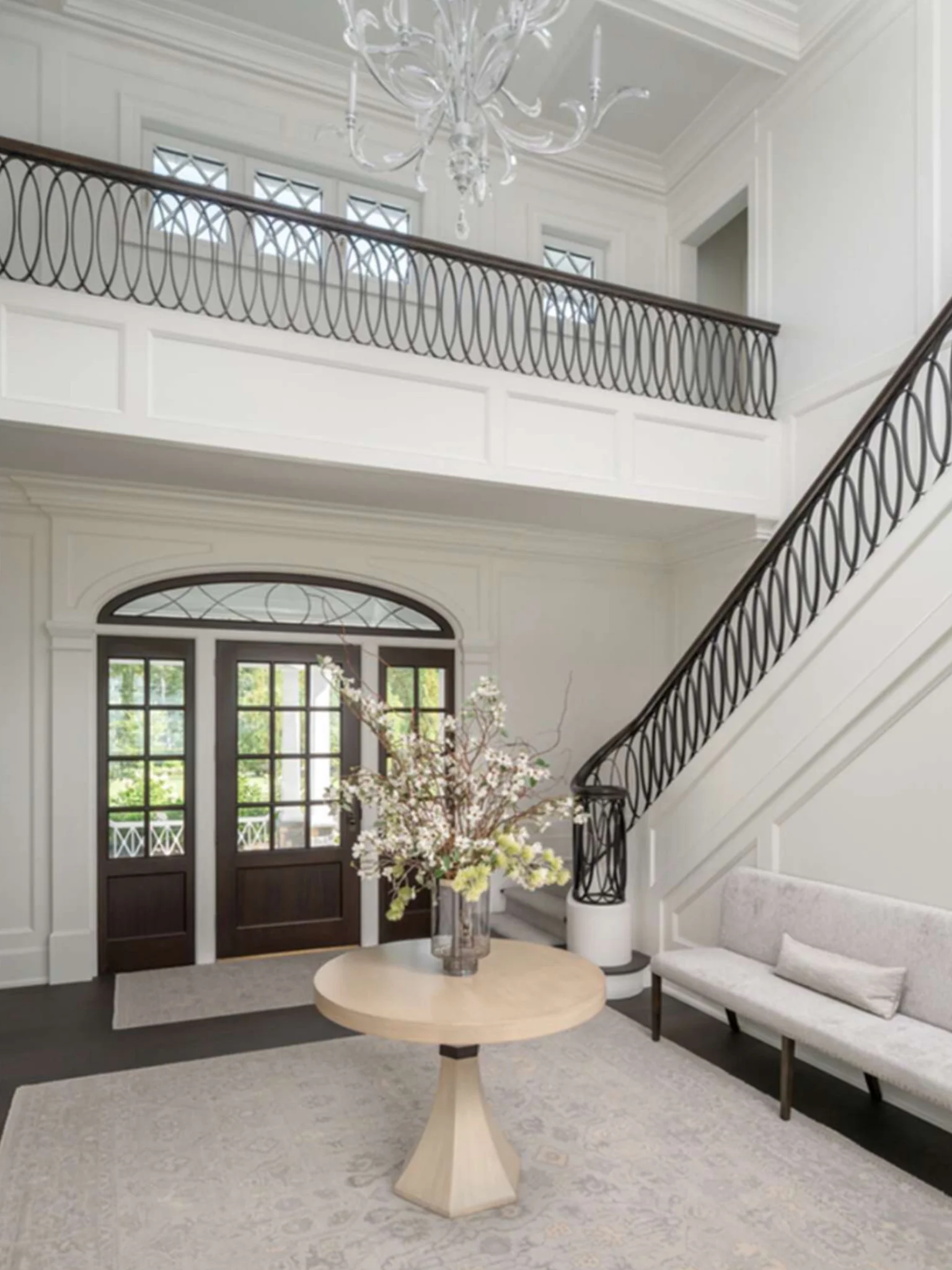 Crown molding installation by Trim Master Interiors